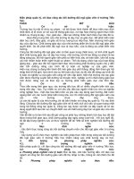 Biện pháp quản lý, chỉ đạo công tác bồi dưỡng đội ngũ giáo viên ở trường tiểu học 