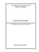 SKKN MỘT SỐ BIỆN PHÁP NÂNG CAO CHẤT LƯỢNG GIÁO DỤC PHÁT TRIỂN VẬN ĐỘNG CHO TRẺ 5 6 TUỔI NH 2016 2017