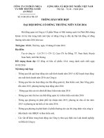 16.Thong bao moi hop DHCD 2016