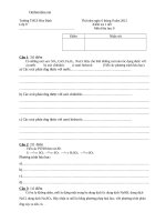 de kiem tra 1 tiet hoa hoc 9 thcs hoa dinh 42386