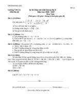 de thi khao sat chat luong hoc sinh toan khoi 9 2006 2007 31526