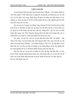 Một số giải pháp nhằm nâng cao chất lượng tín dụng ngắn hạn tại ngân hàng VPBANK quận 9, tp  hồ chí minh