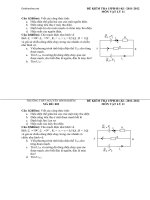 de kiem tra 15 phut vat ly 11 ki 1 87430