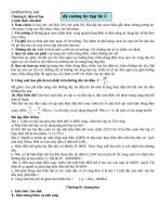 de cuong on thi hki vat ly khoi 9 hay 20688