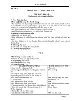 Giáo án lớp 2   năm học 2016   2017 