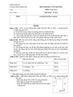 de thi hsg cap truong mon ly lop 6 52340