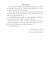 Một số biện pháp phát huy tính sáng tạo cho trẻ mẫu giáo 5  6 tuổi thông qua hoạt động nặn ở trường mầm non nghĩa ninh  thành phố đồng hới