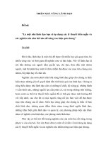 Là một nhà lãnh đạo bạn sẽ áp dụng các lý thuyết biến ngẫu và các nghiên cứu như thế nào để nâng cao hiệu quả chung 