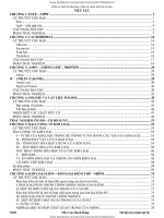 TÀI LIỆU ÔN THI THPTQG HOÁ 2018, THS. CAO MẠNH HÙNG