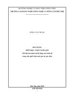 Bài giảng chan nuoi lon