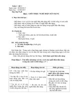 Giáo án công nghệ 9 tháng 9 