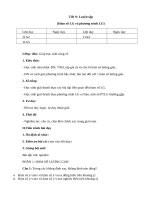 Giáo án tiết 9 Đại số 11