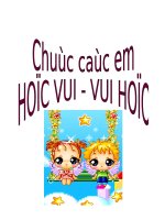 Tiết 23. OBH: Ngày đầu tiên đi học. TĐN: TĐN số 7