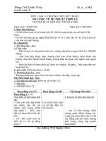 Giáo án mĩ thuật lớp 8 năm học 2016 2017 