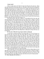 ĐÁNH GIÁ THỰC TRẠNG QUẢN LÝ HOẠT ĐỘNG KIỂM TRA ĐÁNH GIÁ VÀ ĐỀ XUẤT NHỮNG BIỆN PHÁP ĐỔI MỚI HOẠT ĐỘNG KIỂM TRA ĐÁNH GIÁ