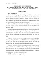 Làm thế nào để thực hiện tốt loại tiết vẽ theo đề tài cho trẻ 4 5 tuổi 