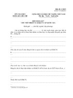 08 2017 TT-BKHCN - Thông tư Quy định tuyển chọn, giao trực tiếp tổ chức và cá nhân thực hiện nhiệm vụ khoa học và công nghệ cấp quốc gia sử dụng ngân sách nhà nước B1-1-ĐON