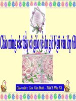 Bài 11. Chân, Tay, Tai, Mắt, Miệng