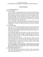 SKKN hướng dẫn học sinh giải bài tập oxitaxit phản ứng với dung dịch bazơ 