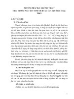 SKKN  dạy học mĩ thuật theo hướng phát huy tính tích cực học sinh 