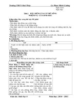 Giáo án sinh học lớp 6 năm học 2016 2017 