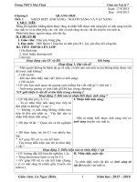 Giáo án vật lý lớp 7 học kỳ II năm học 2015 2016 