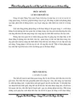 Một số biện pháp giúp học sinh lớp 4 giải bài toán có lời văn thông qua sơ đồ đoạn thẳng 