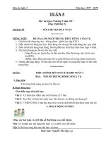 Giáo án cô ly (4b)   tuần 5 (năm học 2017 2018) (1) 