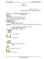 Giáo án thầy linh (5d)   tuần 9 (năm học 2017 2018) 