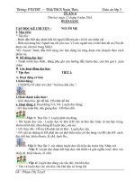 Giáo án lớp 3 tuần 4 phạm thị tuyết 