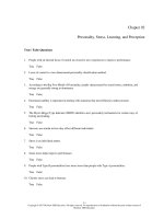 Human relations in organizations applications and skill building 10th edition lussier test bank 