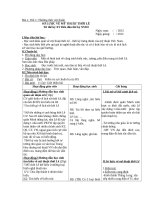 Giáo án MT 8 tuần 1 5 