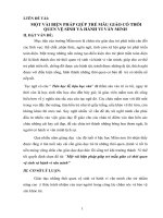 SKKN một vài BIỆN PHÁP GIÚP TRẺ mẫu GIÁO có THÓI QUEN vệ SINH và HÀNH VI văn MINH 