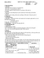 Giáo án GDCD 9 tuần 6   10 