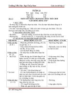 Giao án thể dục 4 tuân 21+22 