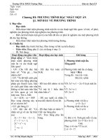 Giáo án đại sô 8 kì 2 2015 2016 