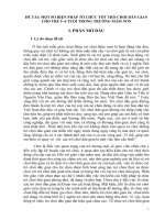 MỘT số BIỆN PHÁP tổ CHỨC tốt TRÒ CHƠI dân GIAN CHO TRẺ 5  6 TUỔI TRONG TRƯỜNG mầm NON 