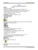 Giáo án cô xuân (2b)   tuần 5 (năm học 2017 2018) 