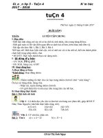 Giáo án cô ngọc (3b)   tuần 4 (năm học 2017 2018) 