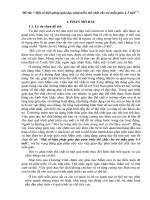 Đề tài  “một số biện pháp giáo dục phát triển thể chất cho trẻ mẫu giáo 4 5 tuổi””  