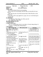 Giáo án hình học 6 tuần 20 29 