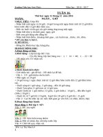 Giáo án cô lê (2c)   tuần 16 (năm học 2016 2017) 