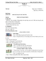 Giáo án thầy linh (5d)   tuần 2 (năm học 2016 2017) 