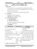 Giáo án tin học 6 tuần 6 10 