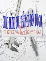 Bài 8. Thiết kế và bản vẽ kĩ thuật