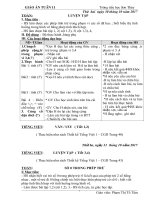 Giáo án cô tâm (1b)   tuần 11 (năm học 2017 2018) 