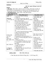 Giáo án cô tâm (1b)   tuần 6 (năm học 2017 2018) 