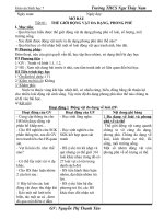 Giáo án sinh 7 tuần 1 5 