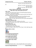 Giáo án cô toàn (thể dục)   tuần 18 (năm học 2016 2017) 