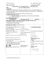 Giáo án đại số 9 tuần 1 5 